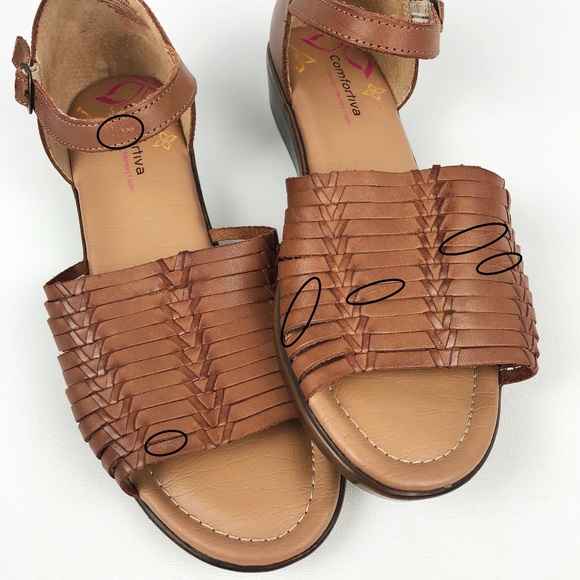 FINAL PRICE-  Comfortiva ‘Fayann’ Huarache Sandal Sz 10W - Picture 13 of 13